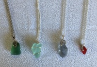 Beach Glass Necklaces